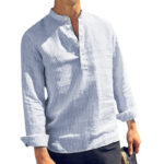 Male Cotton Long Sleeve  Shirts