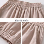 Women Elastic Waist  Pants