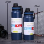 500/800ml Large-Capacity Stainless Steel Thermos Bottle