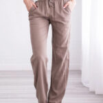 Summer Women’s Cotton Linen Long Trousers