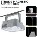 Rechargeable Outdoor LED Solar Flood Light – Waterproof Solar Street Lamp for Garden, Camping